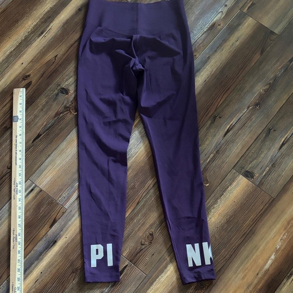 PINK Victoria's Secret Purple Leggings Sz S - Picture 6 of 6